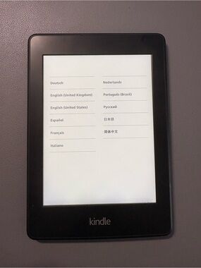 Amazon Kindle Paperwhite 6th Gen E-Reader - Black
